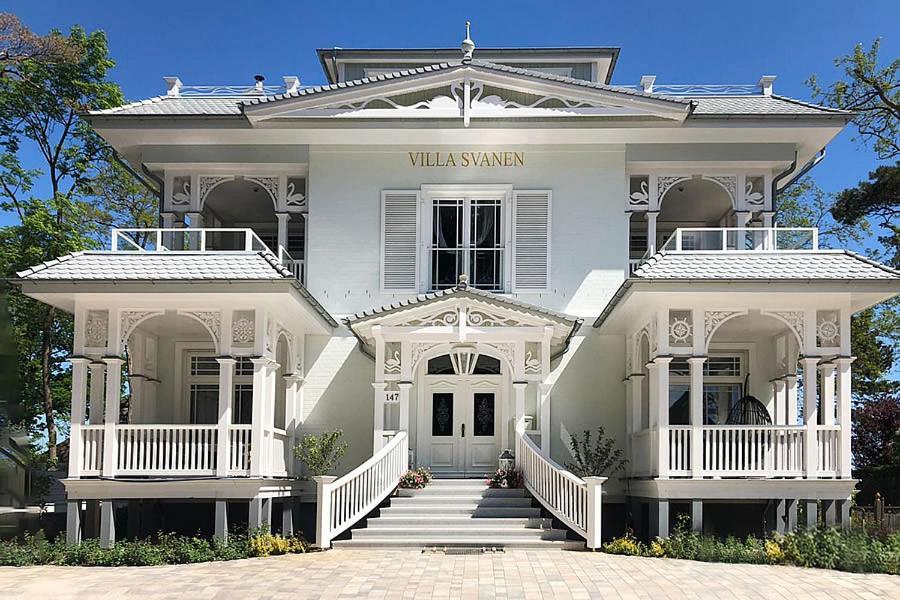 Villa Svanen Am Meer Тимендорфер Странд Екстериор снимка